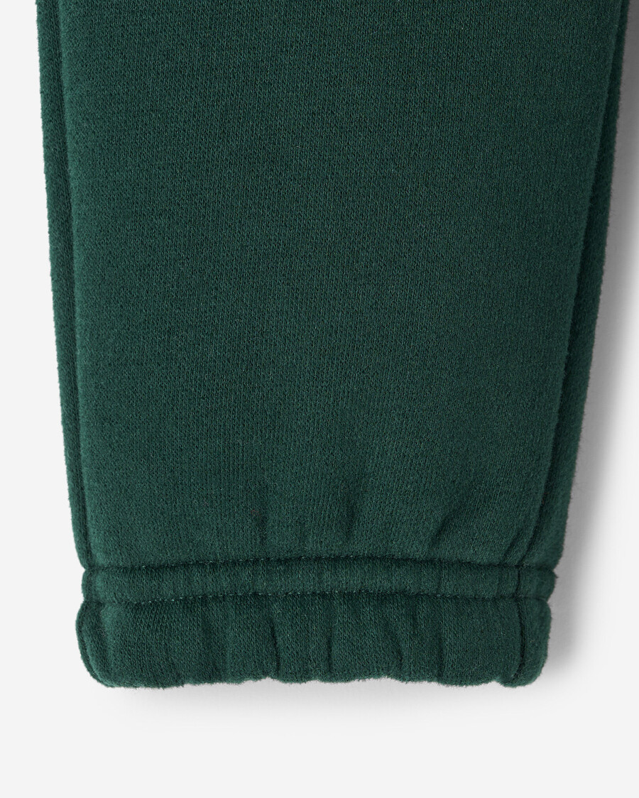 pantalón deportivo con apliques de cuadros para bebé