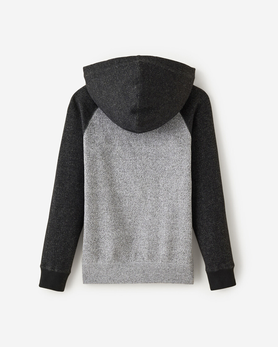 sudadera con capucha y cremallera completa original orgánica para niños