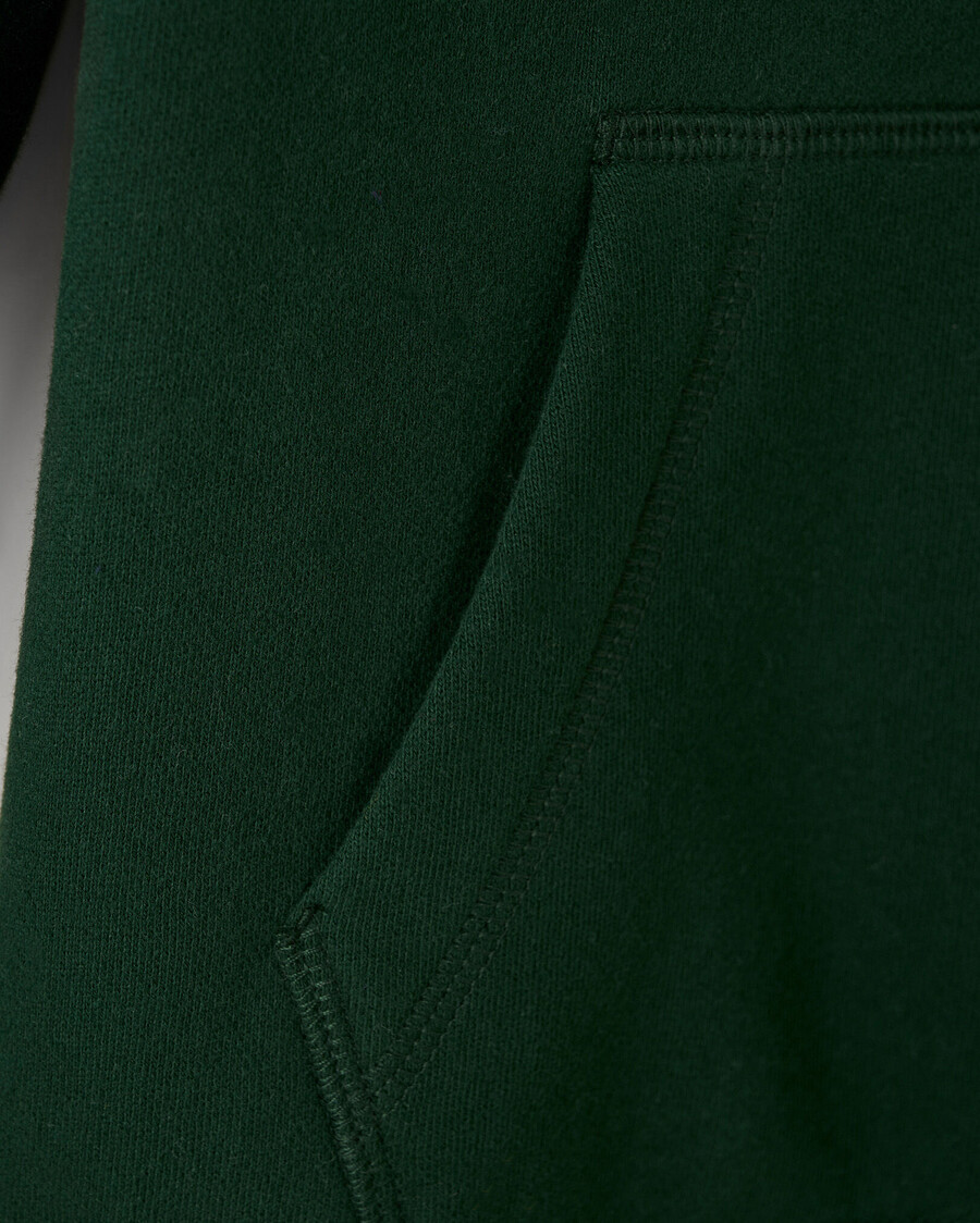 sudadera con capucha y cremallera completa original orgánica para niños
