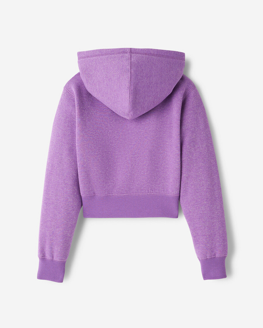 sudadera corta cooper sparkle para niñas