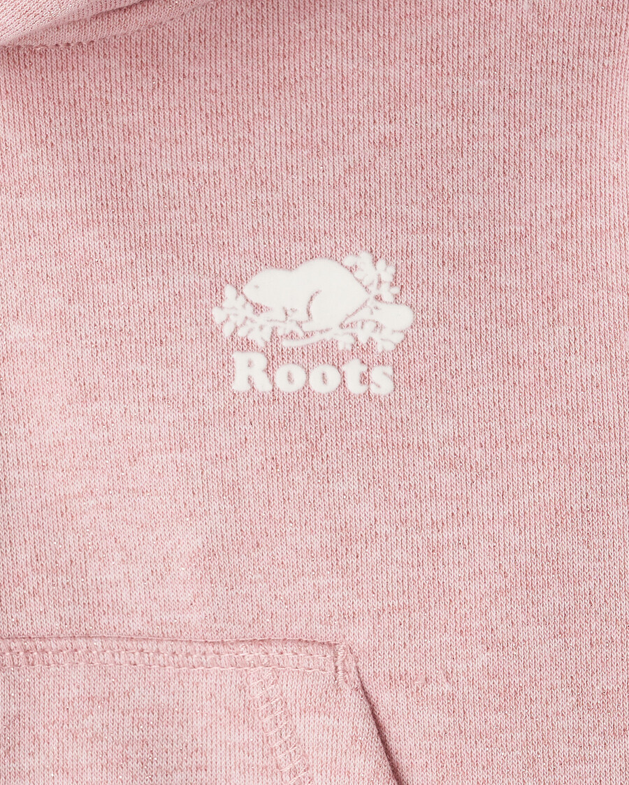sudadera corta cooper sparkle para niñas