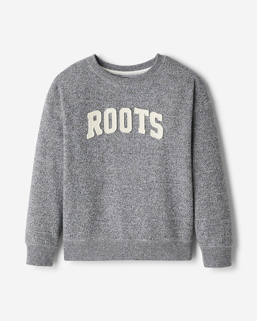 sudadera con apliques roots para niños