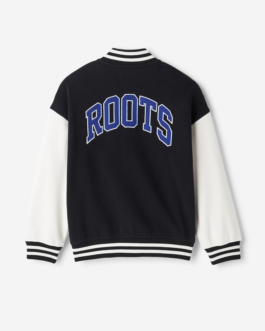 chaqueta universitaria para niños