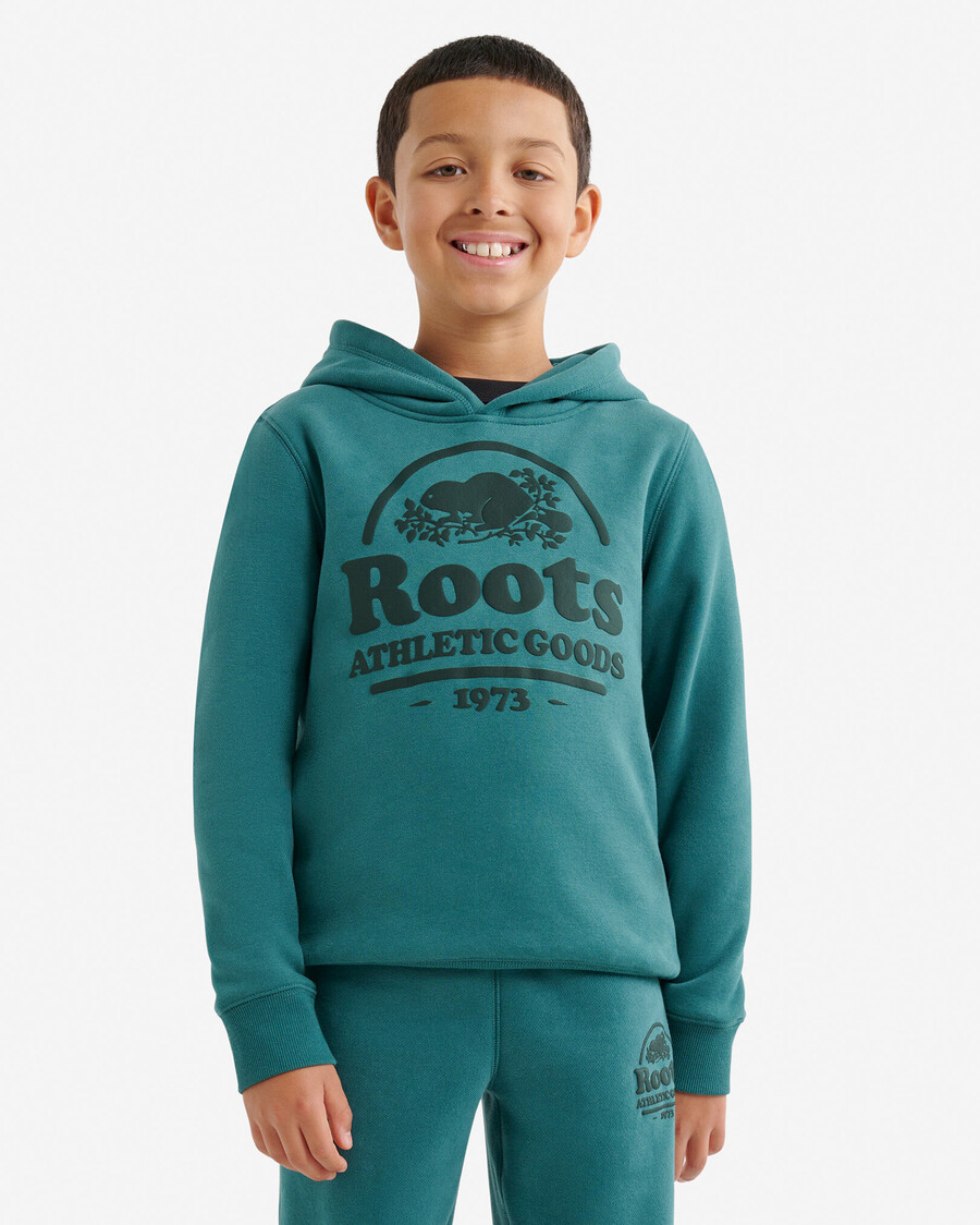 sudadera con capucha heritage beaver para niños