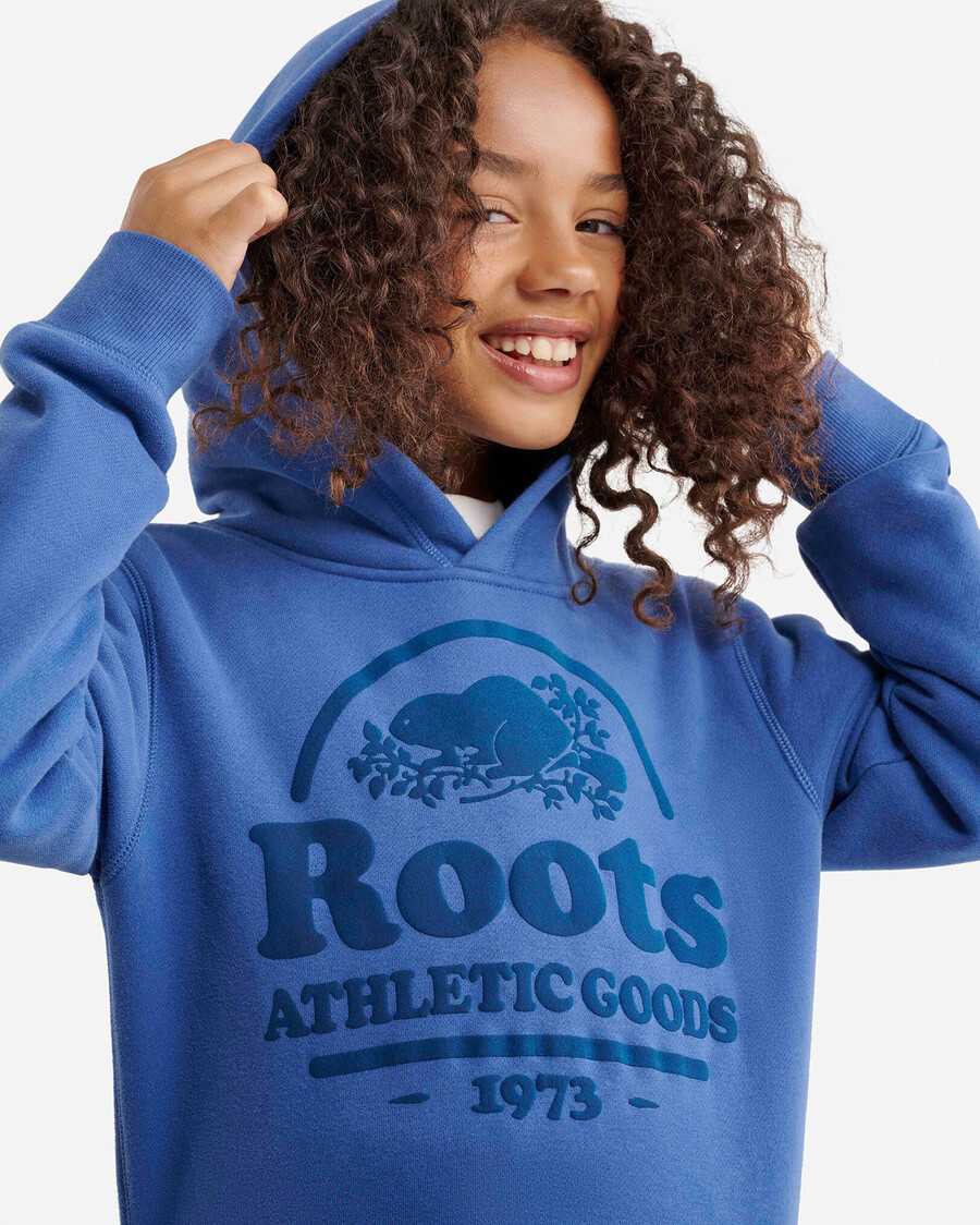 sudadera con capucha heritage beaver para niños