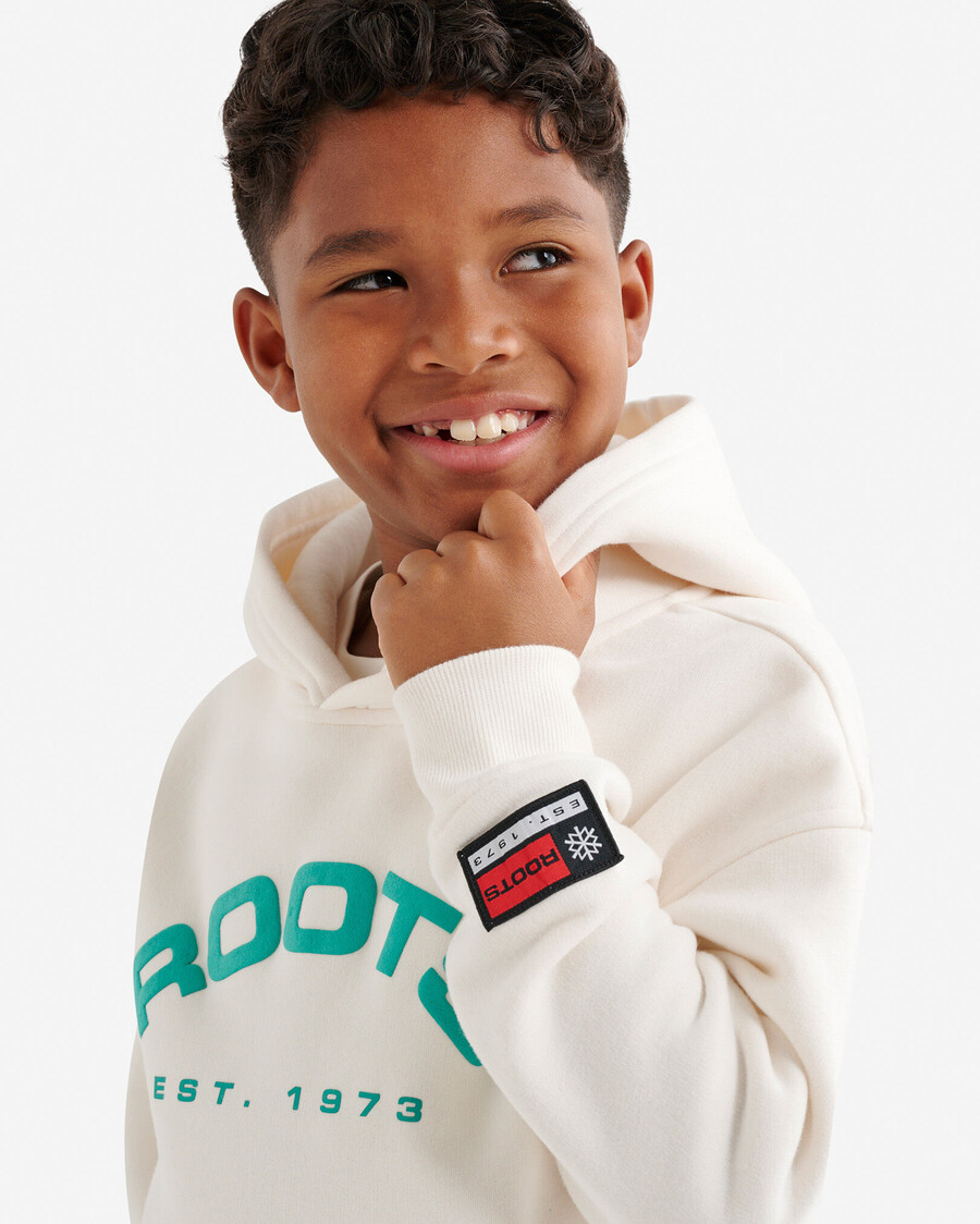 sudadera con capucha kanga de alpine goods para niños