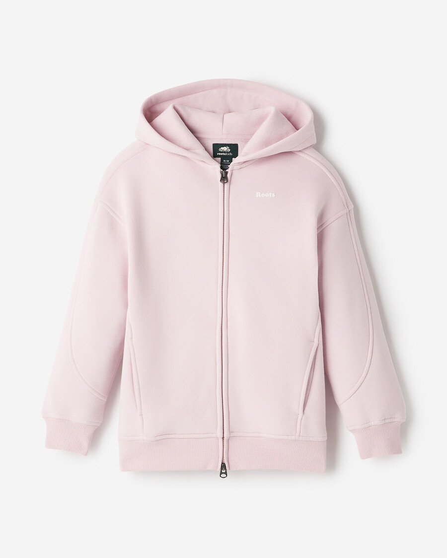 sudadera con capucha y cremallera completa para niños cloud