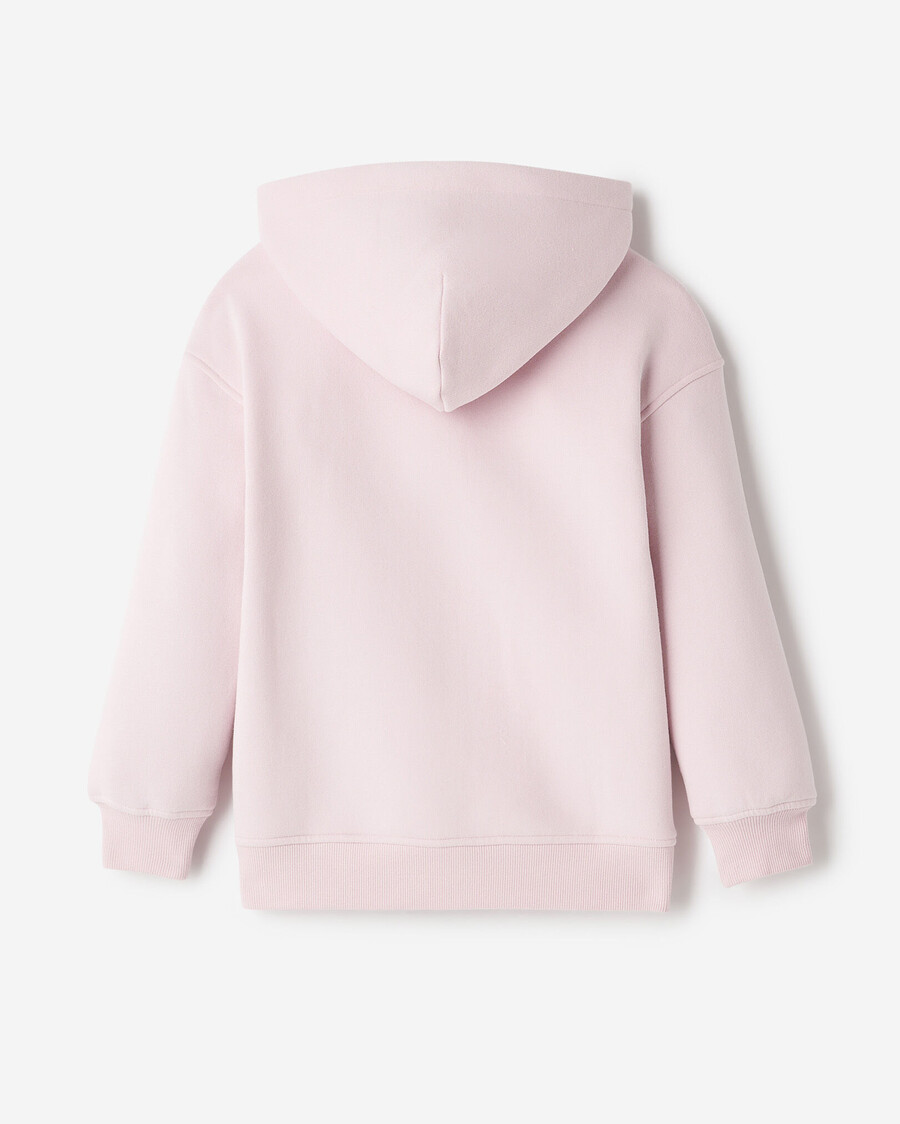 sudadera con capucha y cremallera completa para niños cloud