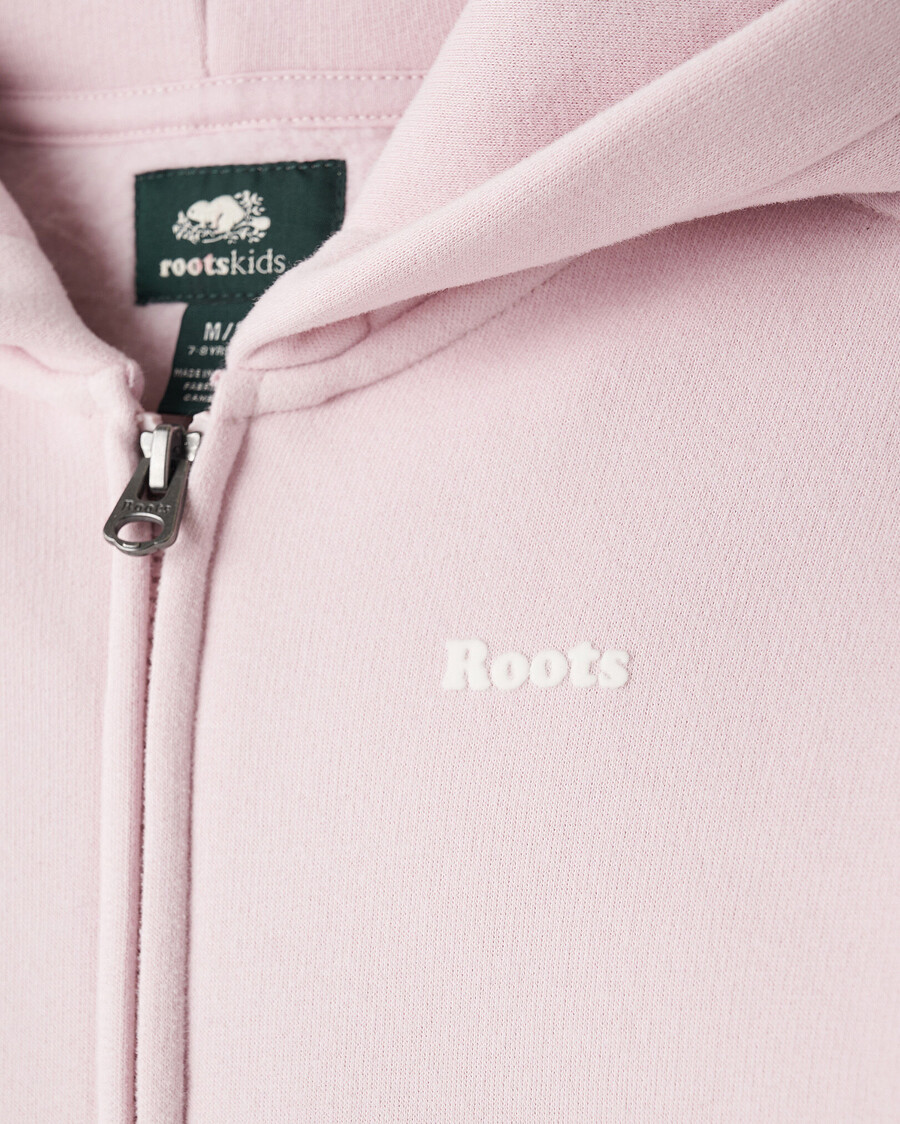 sudadera con capucha y cremallera completa para niños cloud