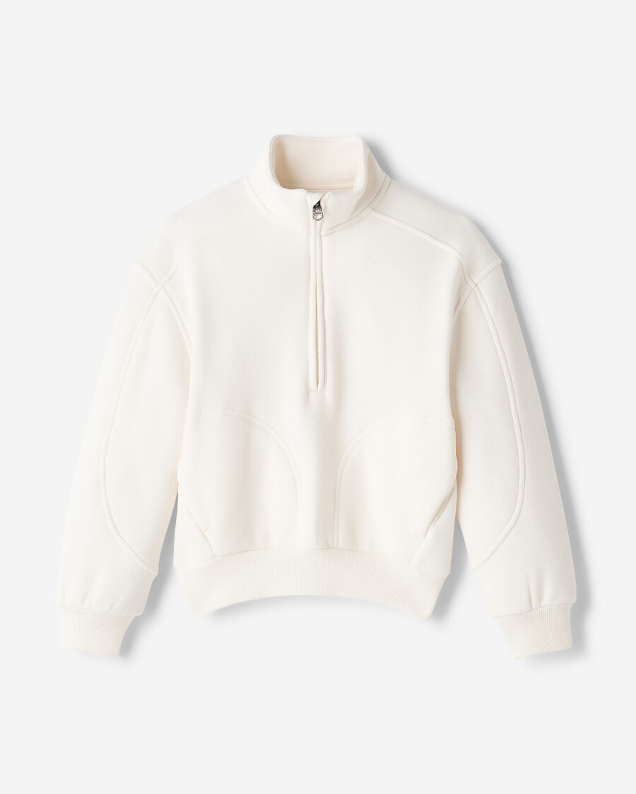 niñas cloud half zip