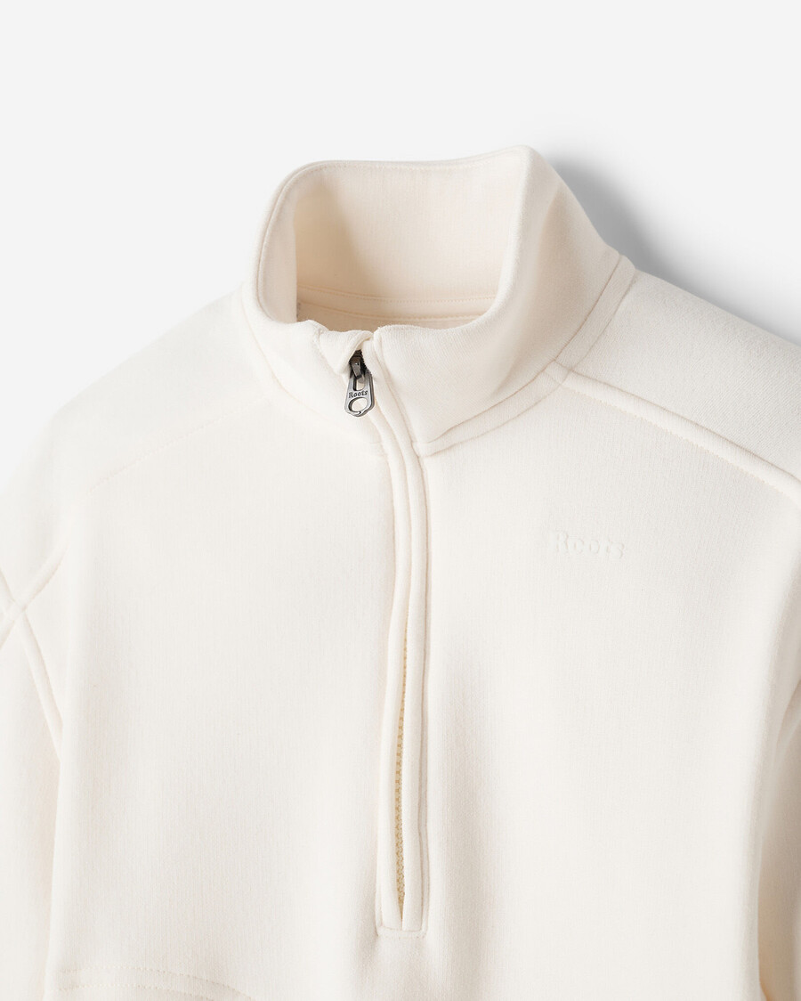 niñas cloud half zip