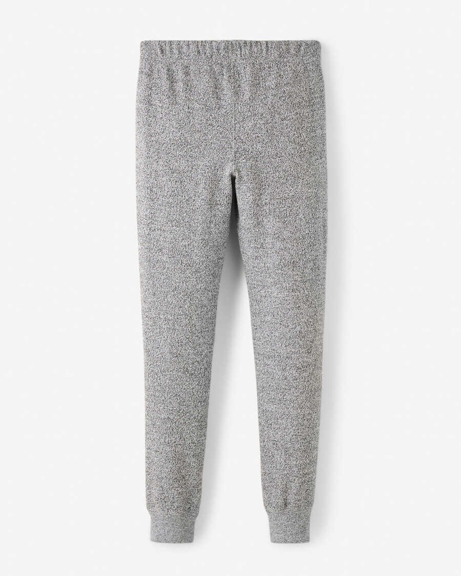 pantalón deportivo orgánico con puños ajustados para niña