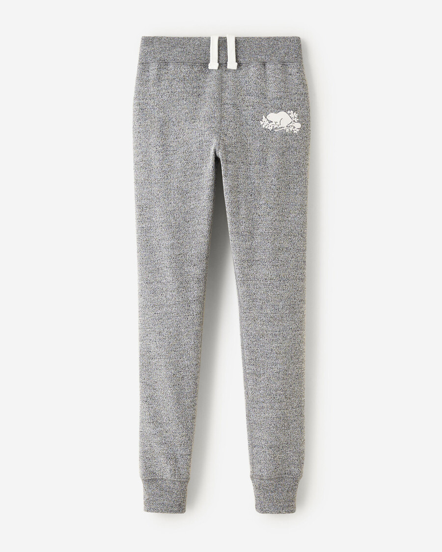 pantalón deportivo de polar acogedor para niñas