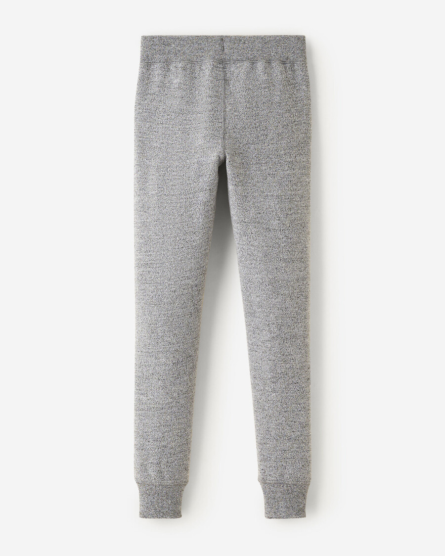 pantalón deportivo de polar acogedor para niñas