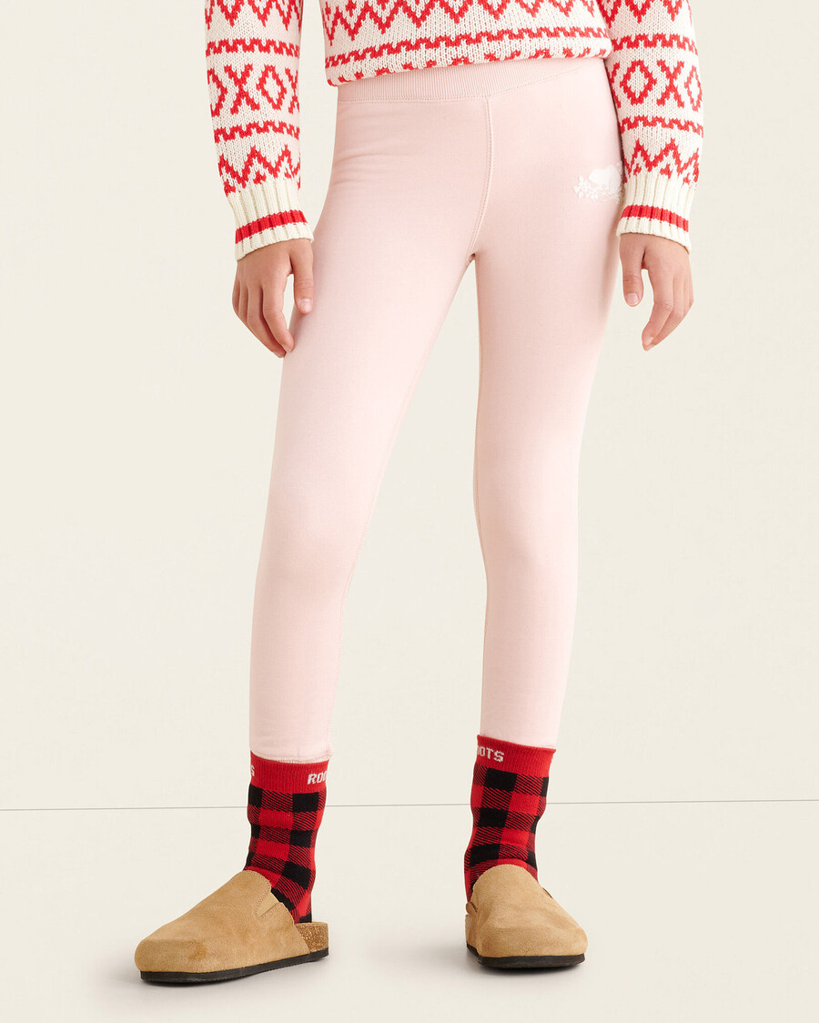 pantalón deportivo de polar acogedor para niños