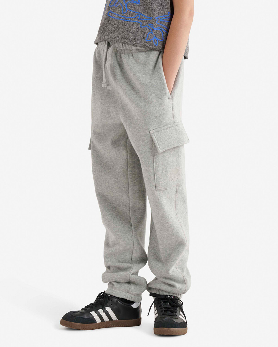 pantalón deportivo cargo holgado orgánico cooper para niños