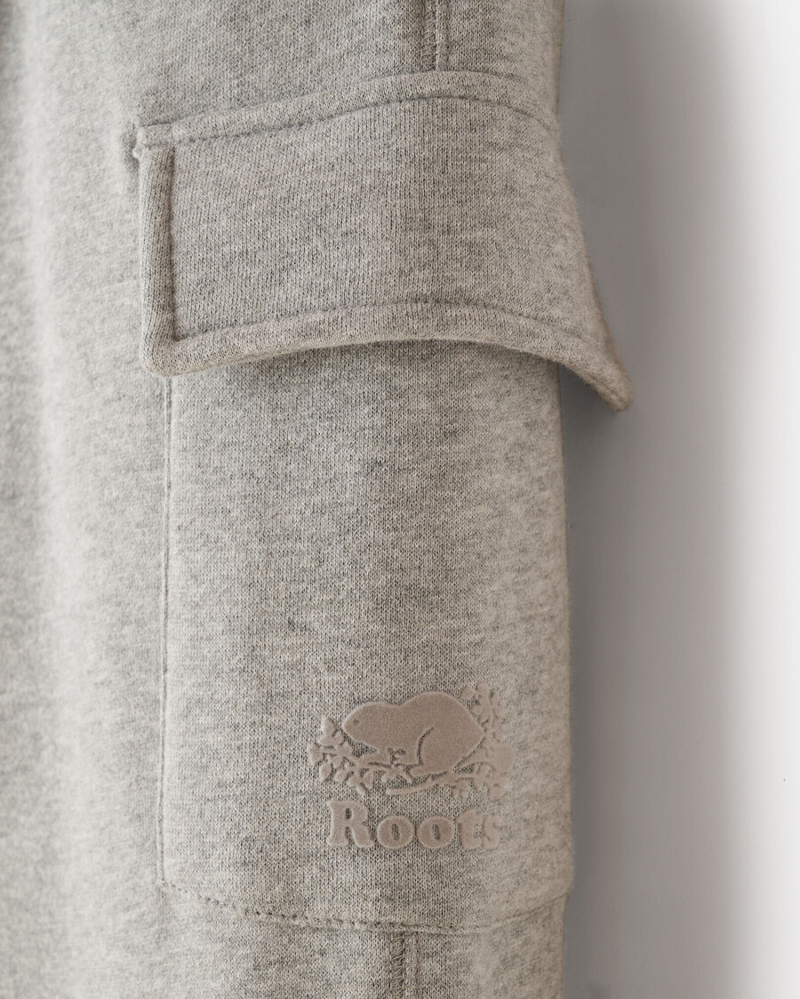 pantalón deportivo cargo holgado orgánico cooper para niños