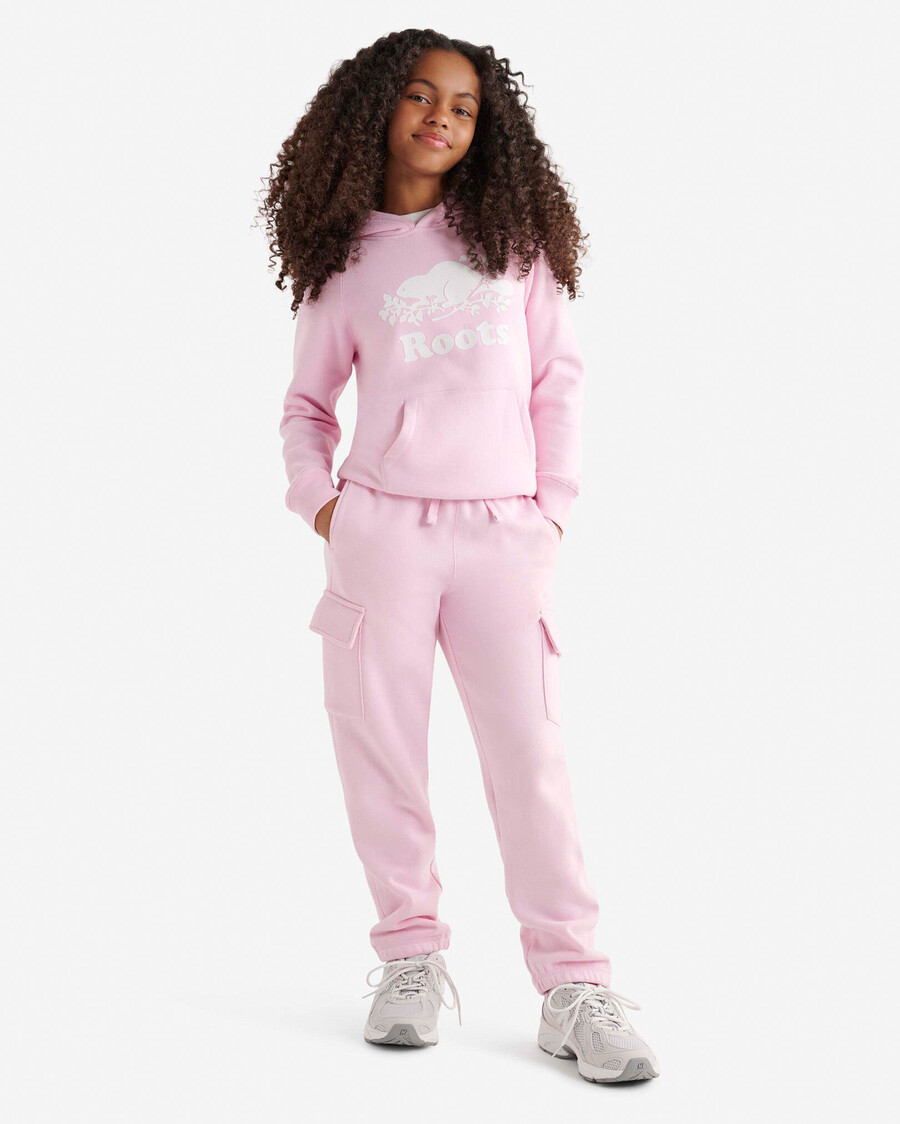 pantalón deportivo cargo holgado orgánico cooper para niños