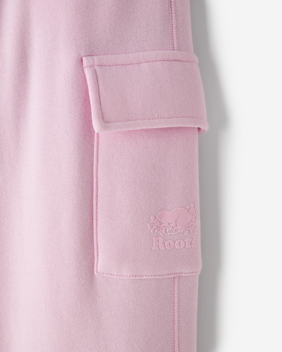 pantalón deportivo cargo holgado orgánico cooper para niños