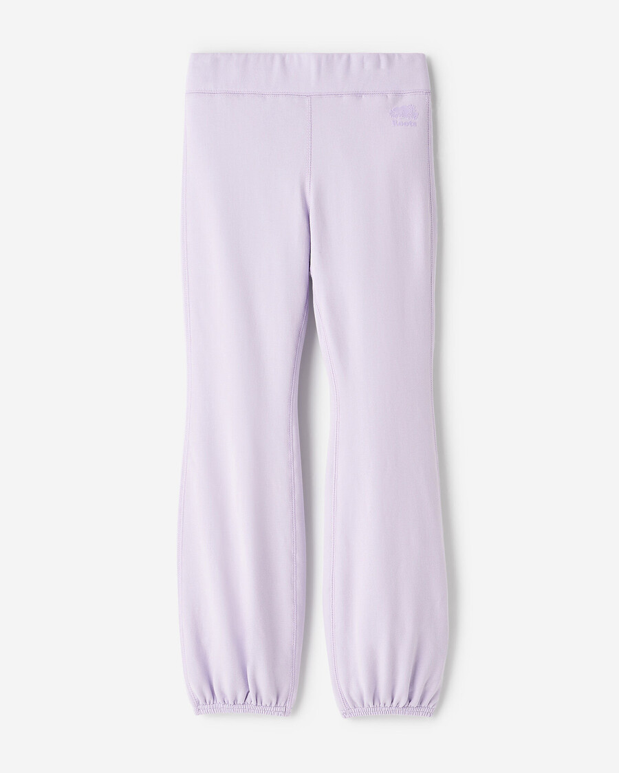 pantalón deportivo de baile de forro polar acogedor orgánico cooper para niñas