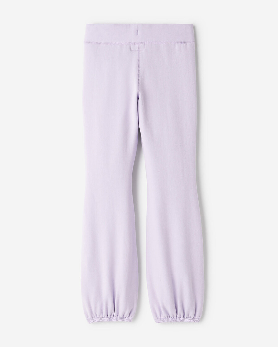 pantalón deportivo de baile de forro polar acogedor orgánico cooper para niñas