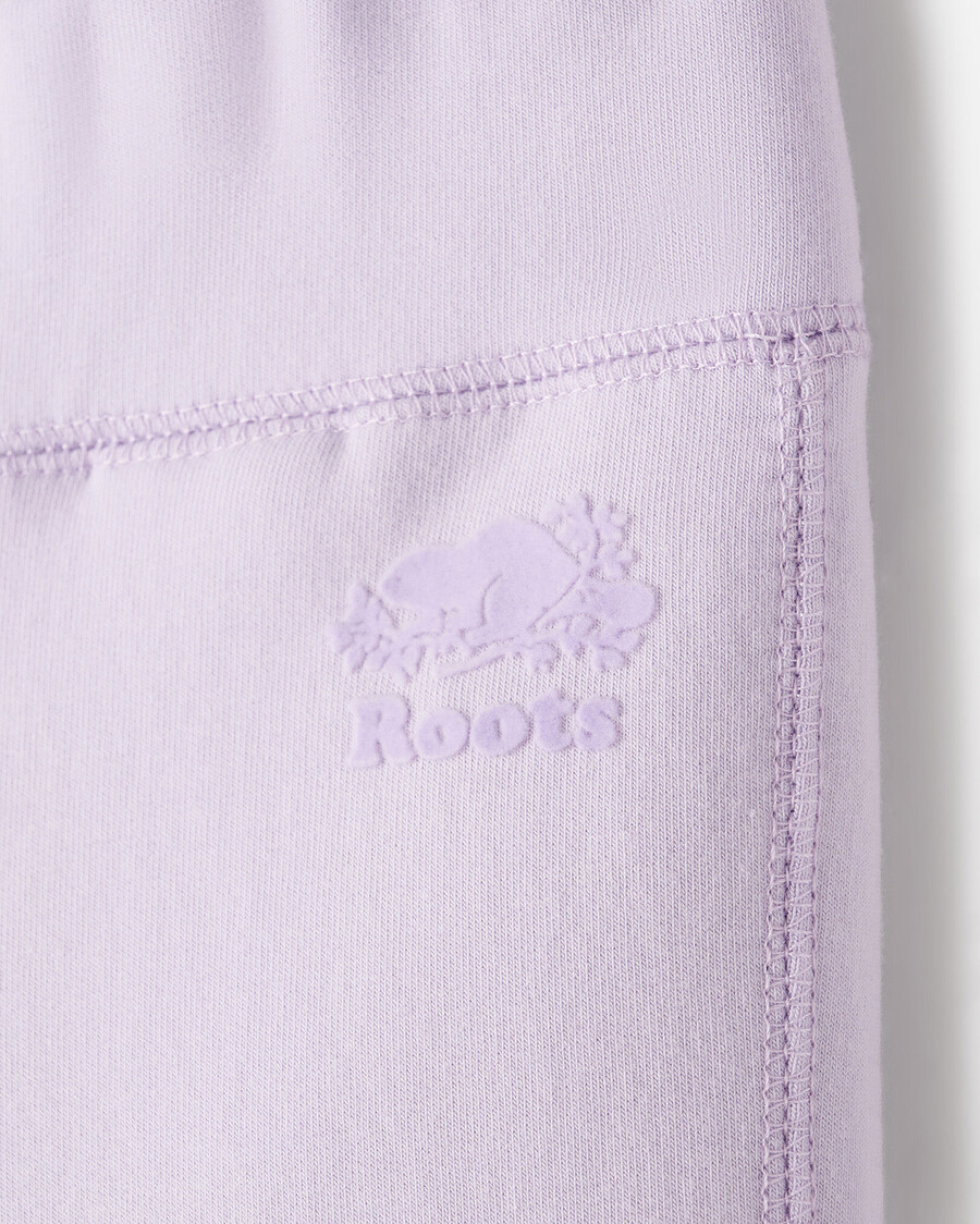 pantalón deportivo de baile de forro polar acogedor orgánico cooper para niñas