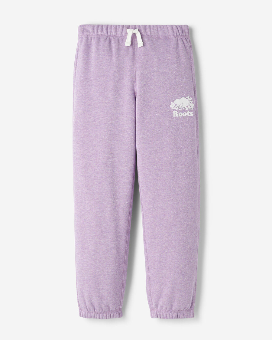 pantalón deportivo original con brillo para niños