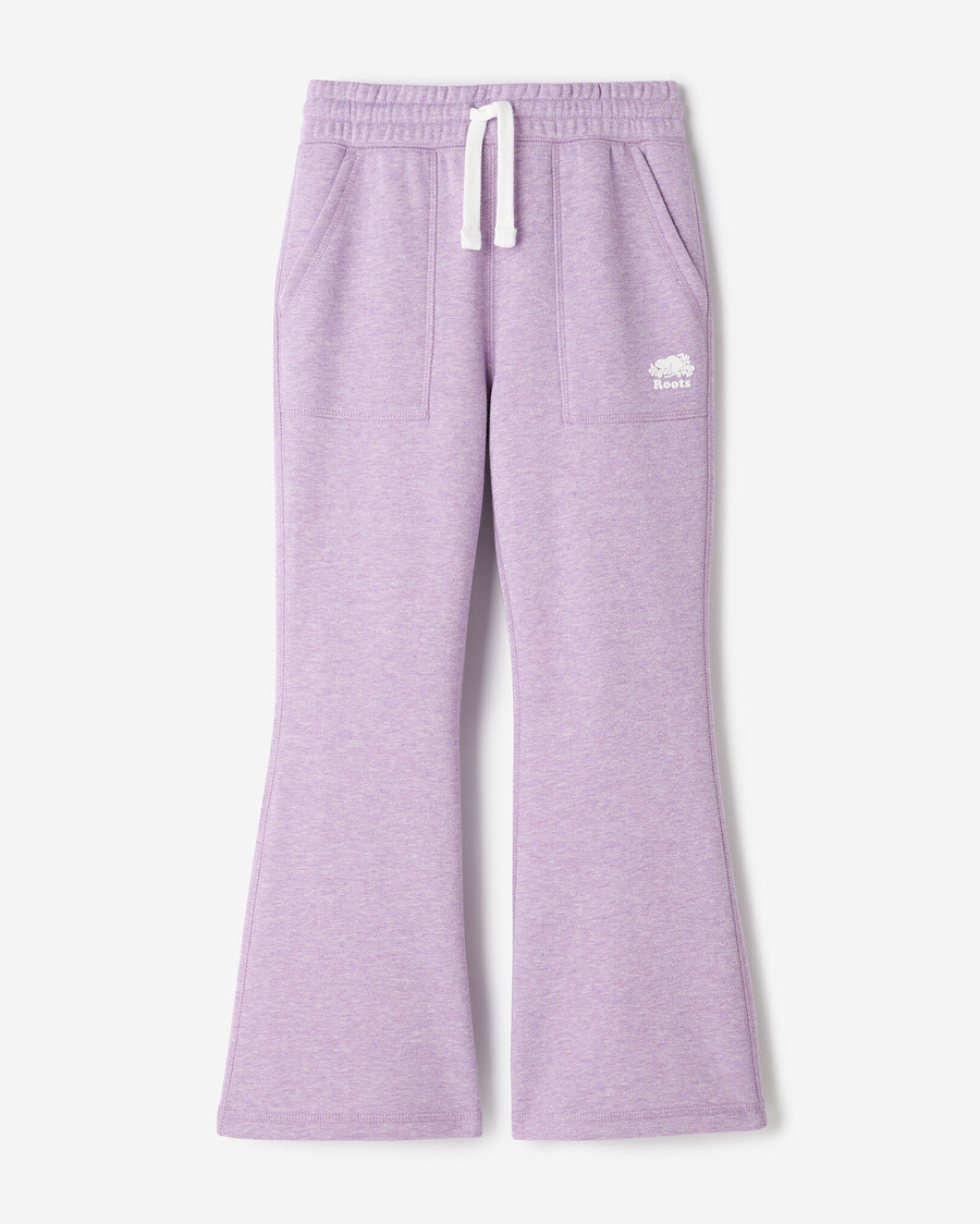 pantalón deportivo cooper flare sparkle para niñas