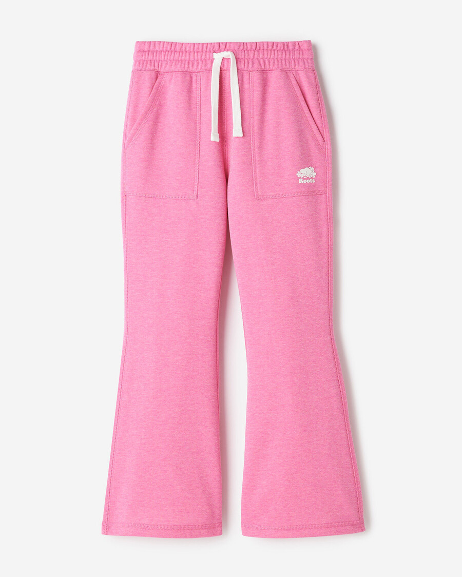pantalón deportivo cooper flare sparkle para niñas