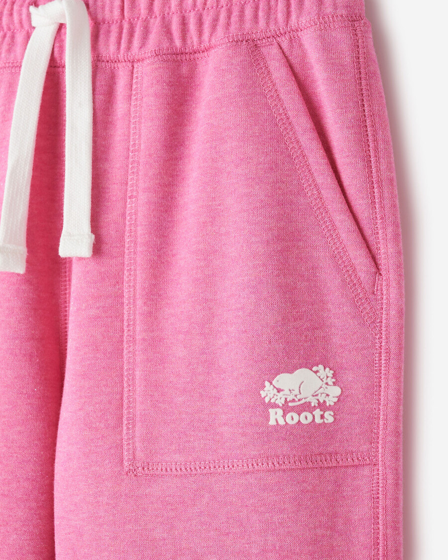 pantalón deportivo cooper flare sparkle para niñas