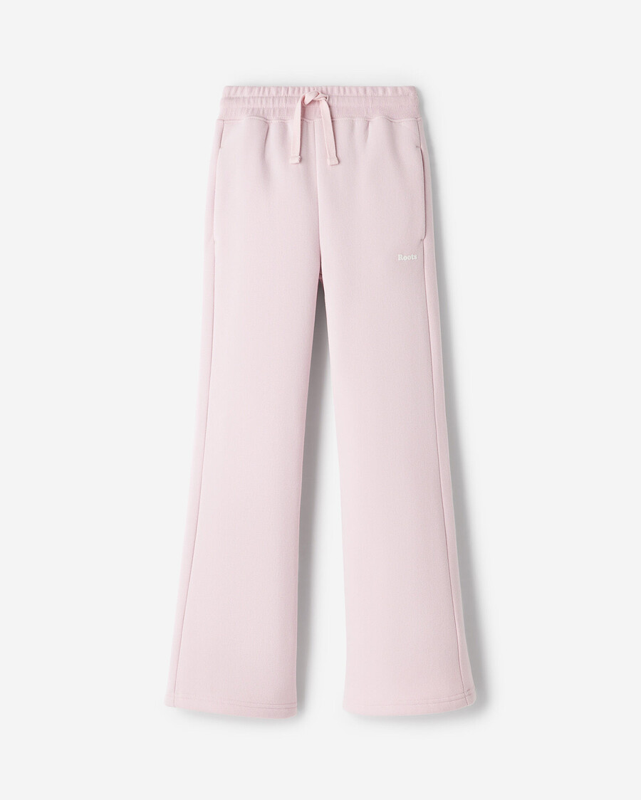 pantalón deportivo acampanado ajustado cloud para niñas