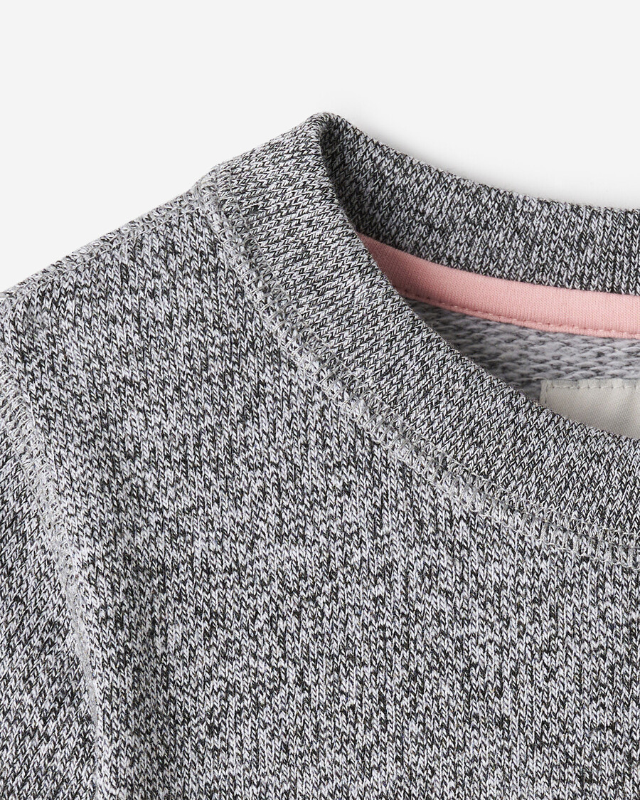 sudadera orgánica original con cuello redondo para niños pequeños