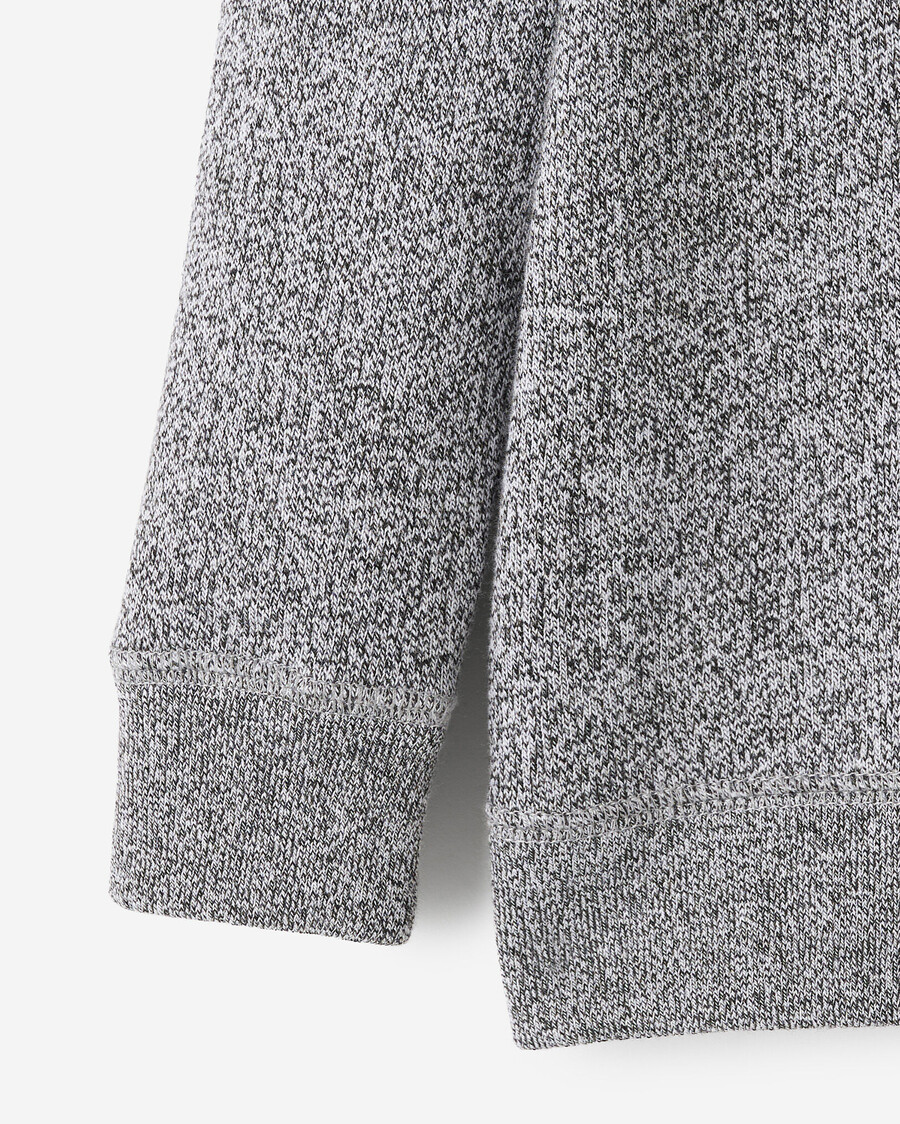 sudadera orgánica original con cuello redondo para niños pequeños