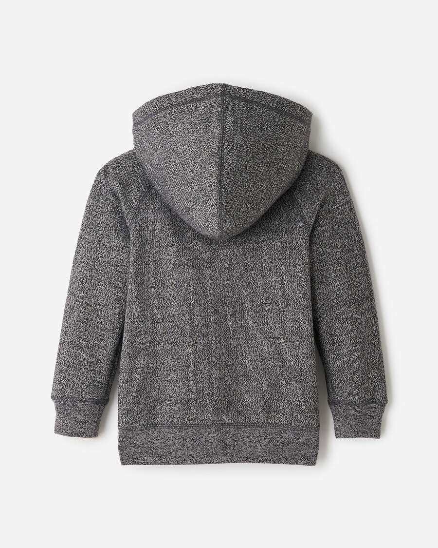 sudadera con capucha y cremallera completa original orgánica para niños pequeños