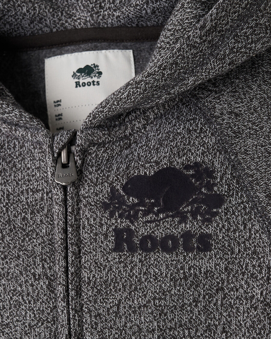 sudadera con capucha y cremallera completa original orgánica para niños pequeños
