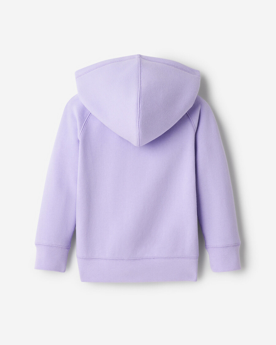 sudadera con capucha y cremallera completa original orgánica para niños pequeños