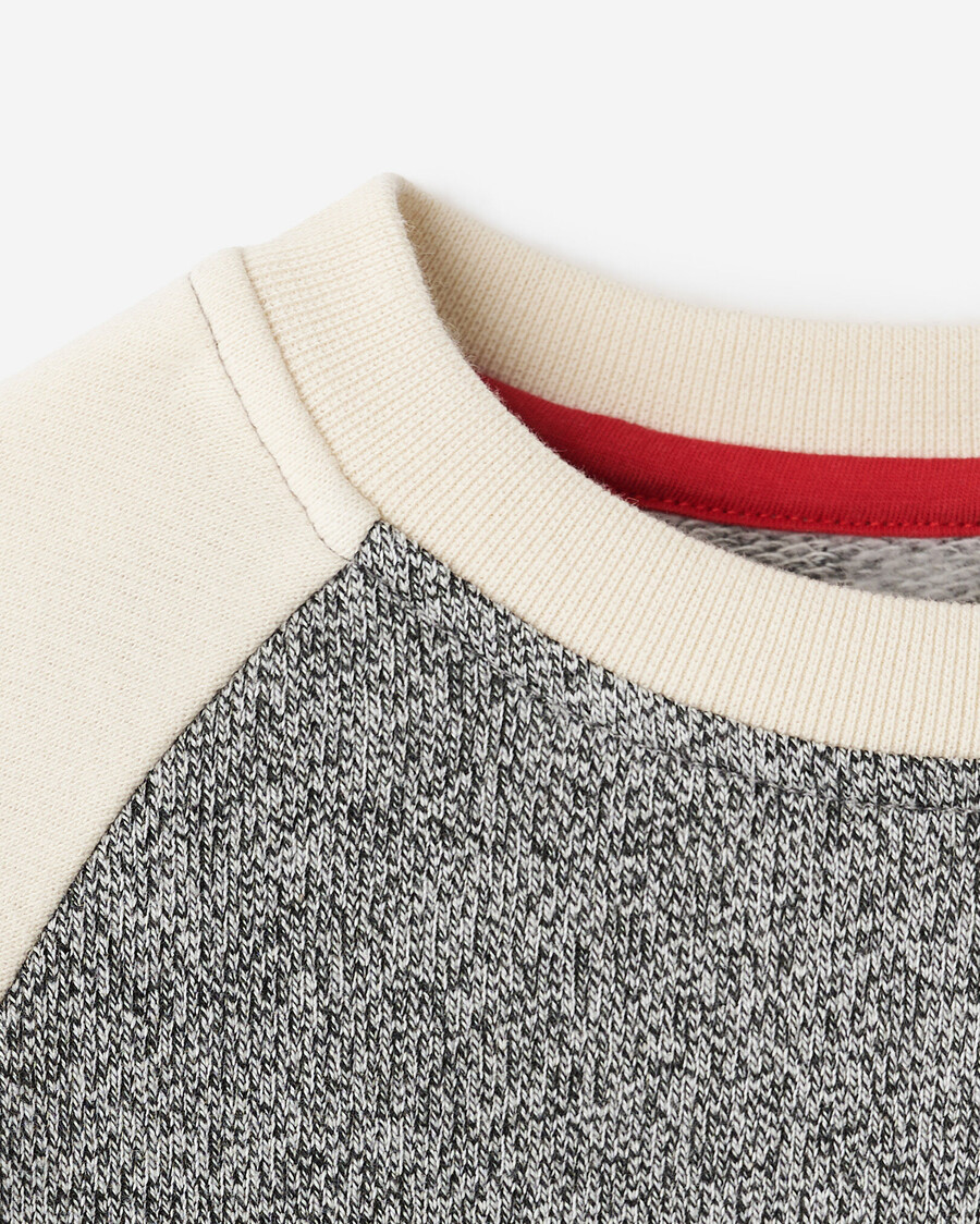 sudadera de tripulación de cabina para niños pequeños