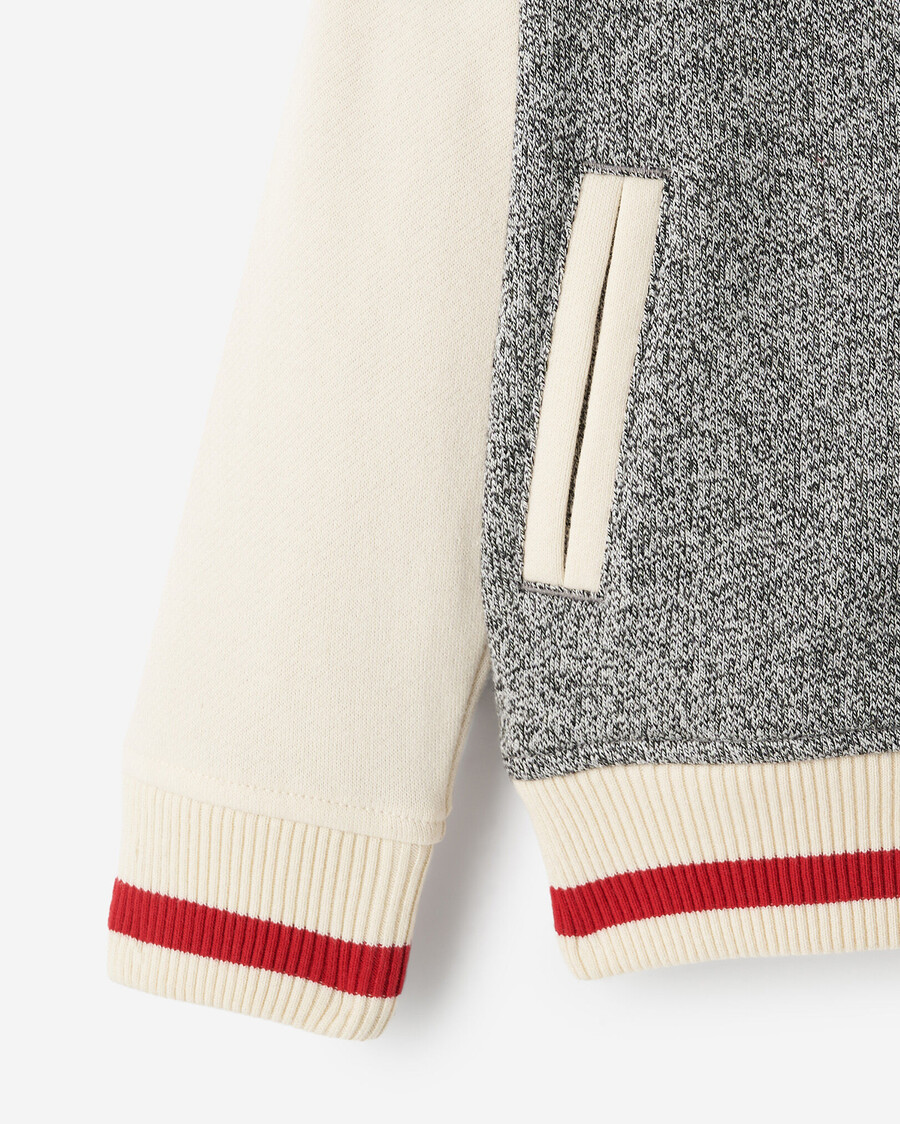 chaqueta universitaria tipo cabina para niños pequeños