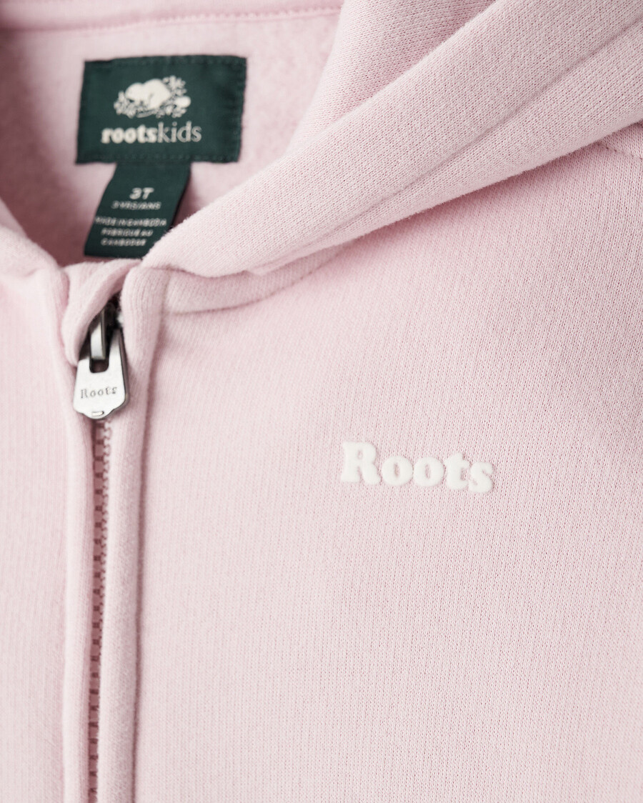 sudadera con capucha y cremallera completa para niños pequeños