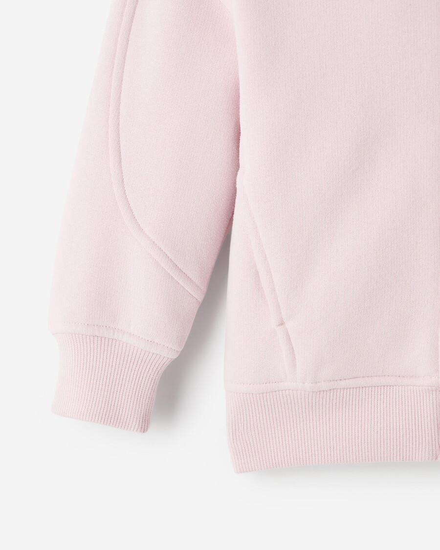 sudadera con capucha y cremallera completa para niños pequeños