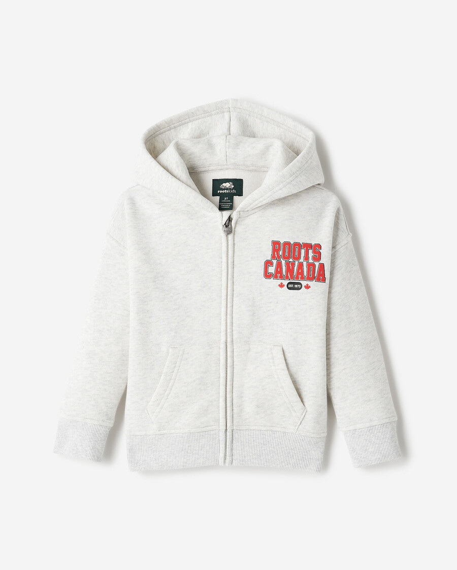 sudadera con capucha y cremallera completa northern roots para niños pequeños