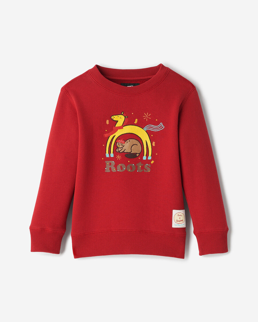 sudadera con capucha para niños pequeños del año del caballo