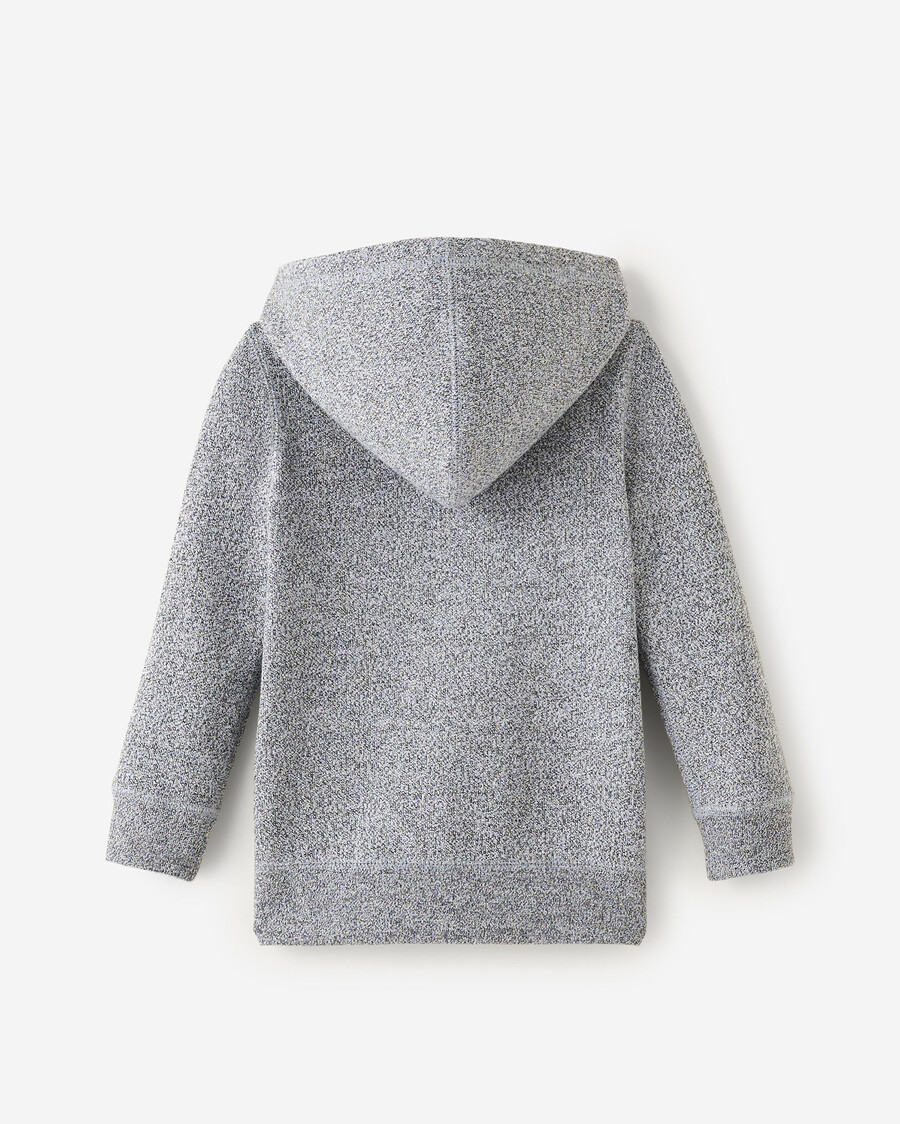 sudadera con capucha y cremallera completa original orgánica para niños pequeños