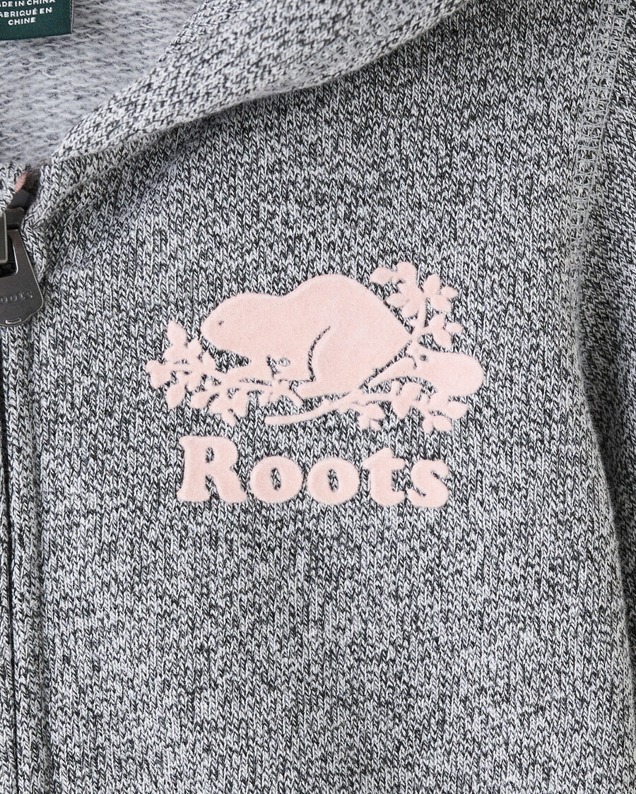 sudadera con capucha y cremallera completa original orgánica para niños pequeños