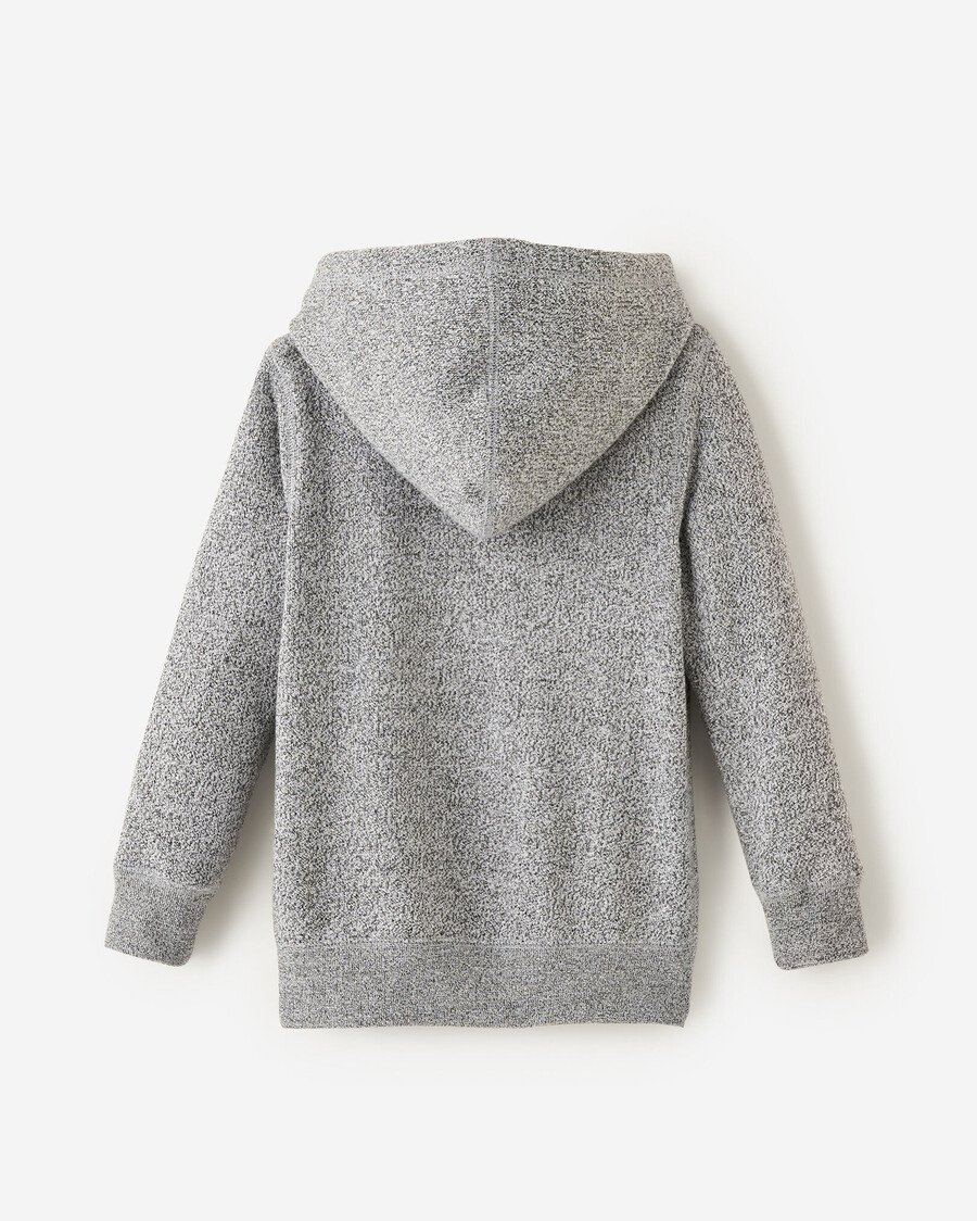 sudadera con capucha y cremallera completa original orgánica para niños pequeños
