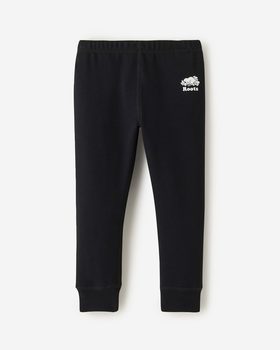 leggings de polar acogedores para niñas pequeñas
