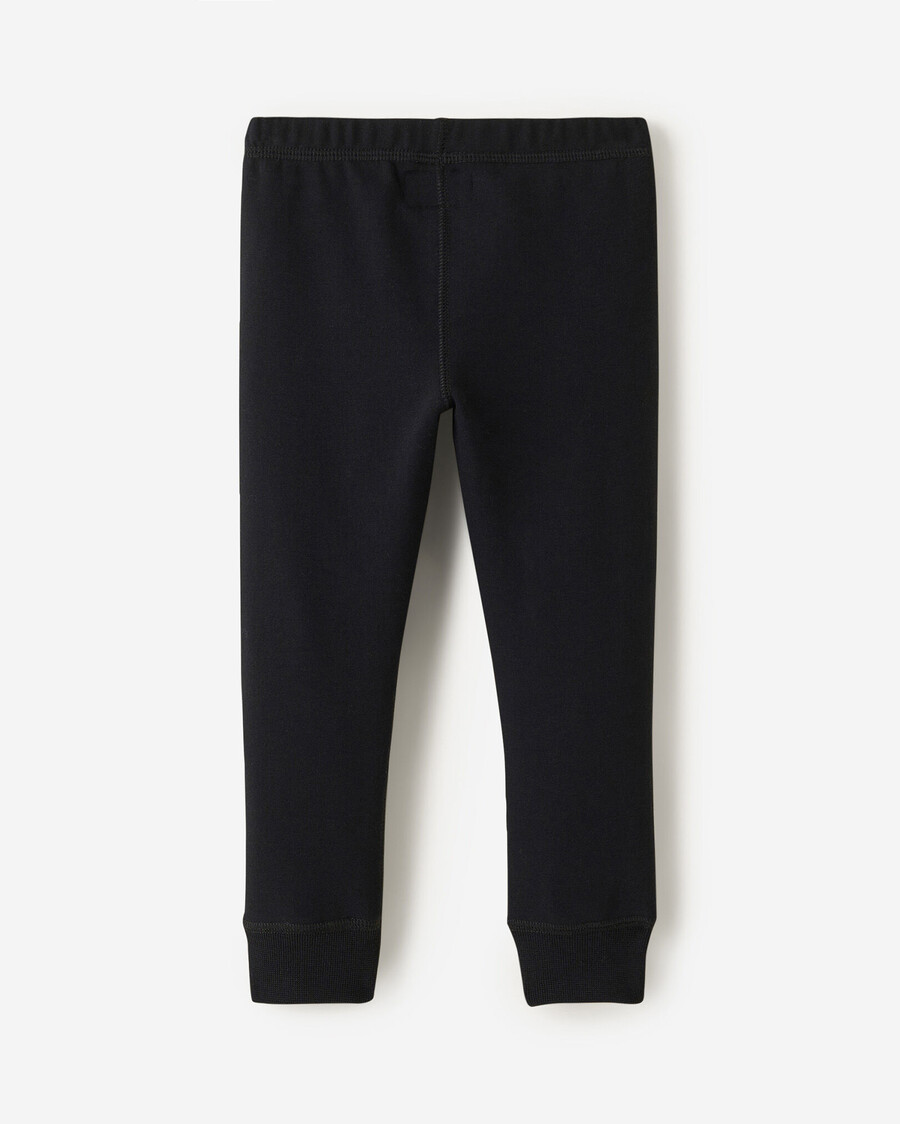 leggings de polar acogedores para niñas pequeñas