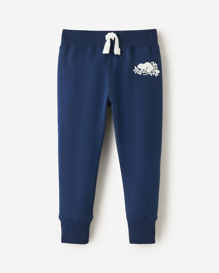 pantalón deportivo de polar acogedor para niños pequeños