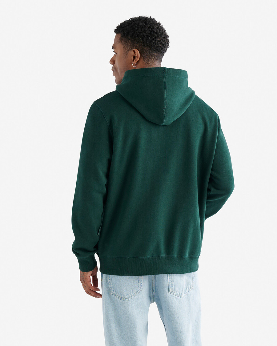 sudadera con capucha y cremallera completa original orgánica