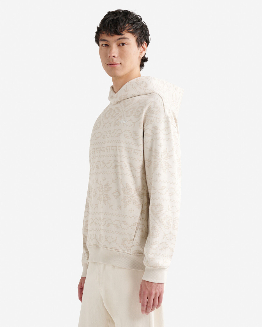 sudadera con capucha roots fair isle